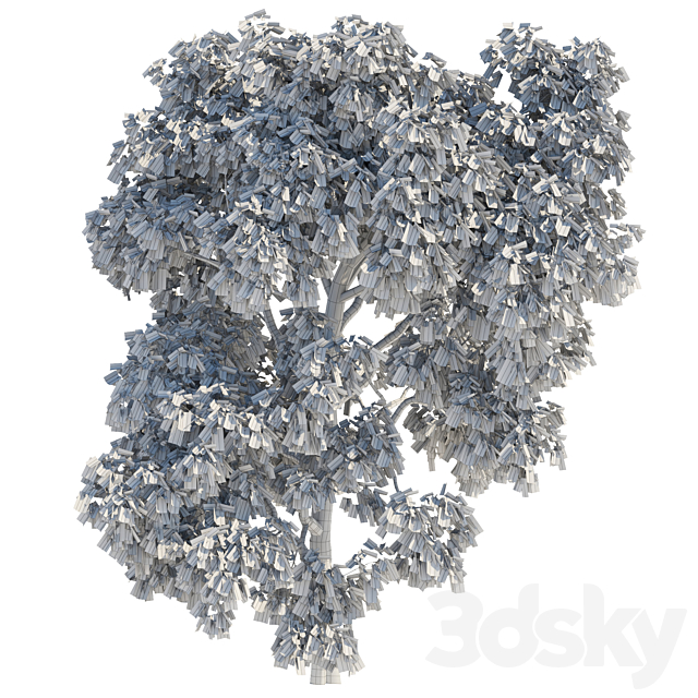 Three trees 3DSMax File - thumbnail 5