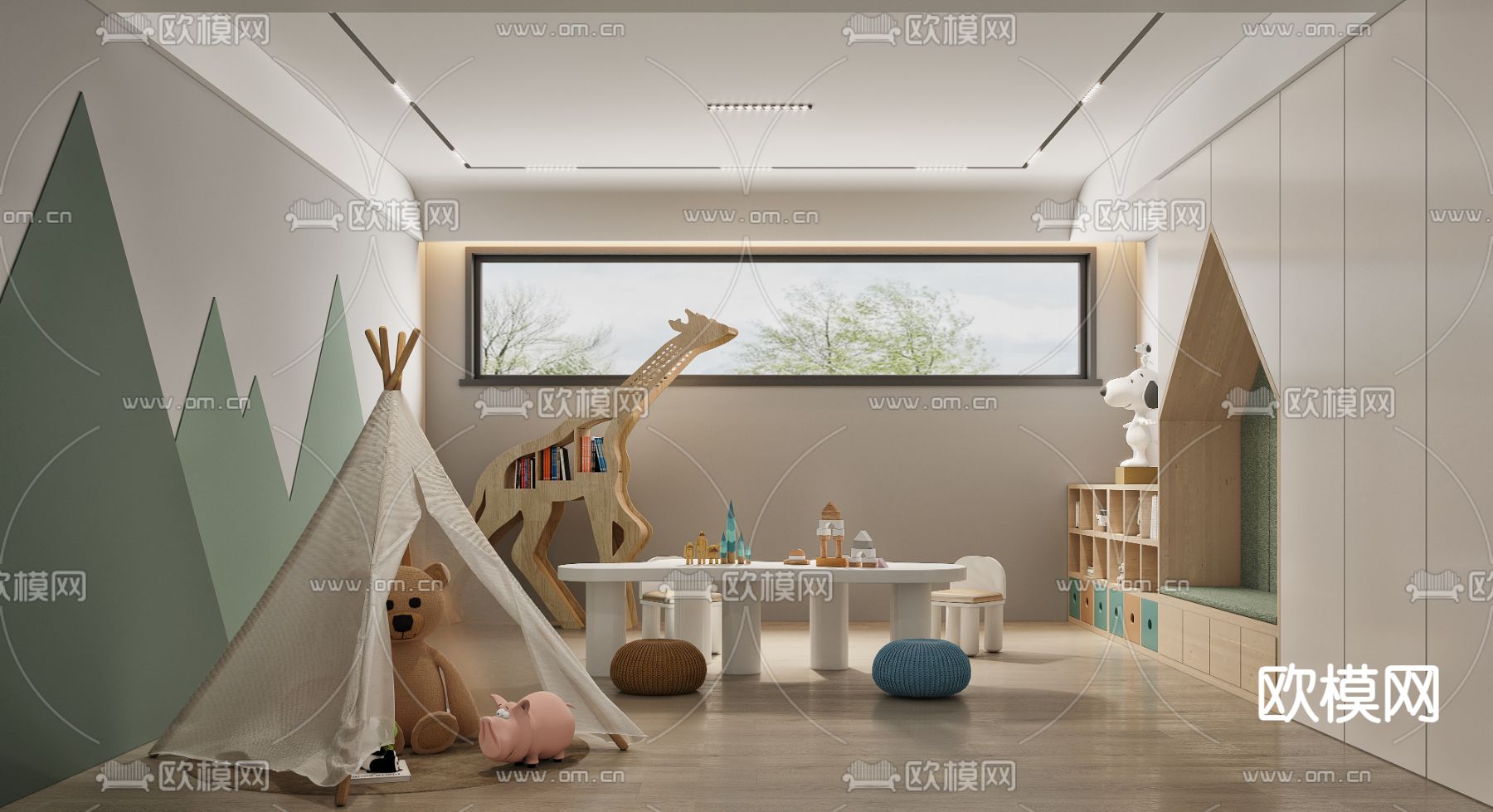 PLAYROOM – CORONA – 3D MODEL – 797 - thumbnail 1