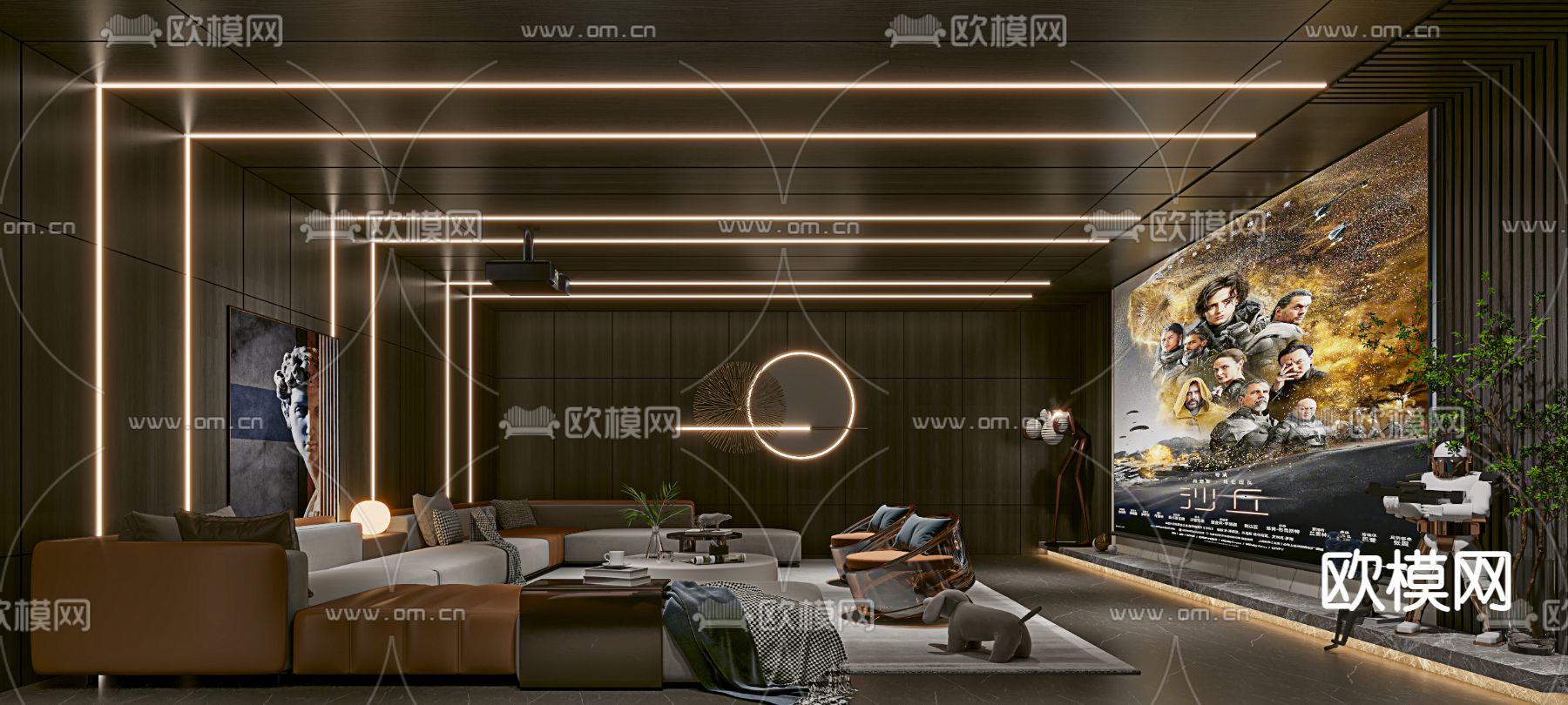 PLAYROOM – VRAY / CORONA – 3D MODEL – 1593 - thumbnail 1