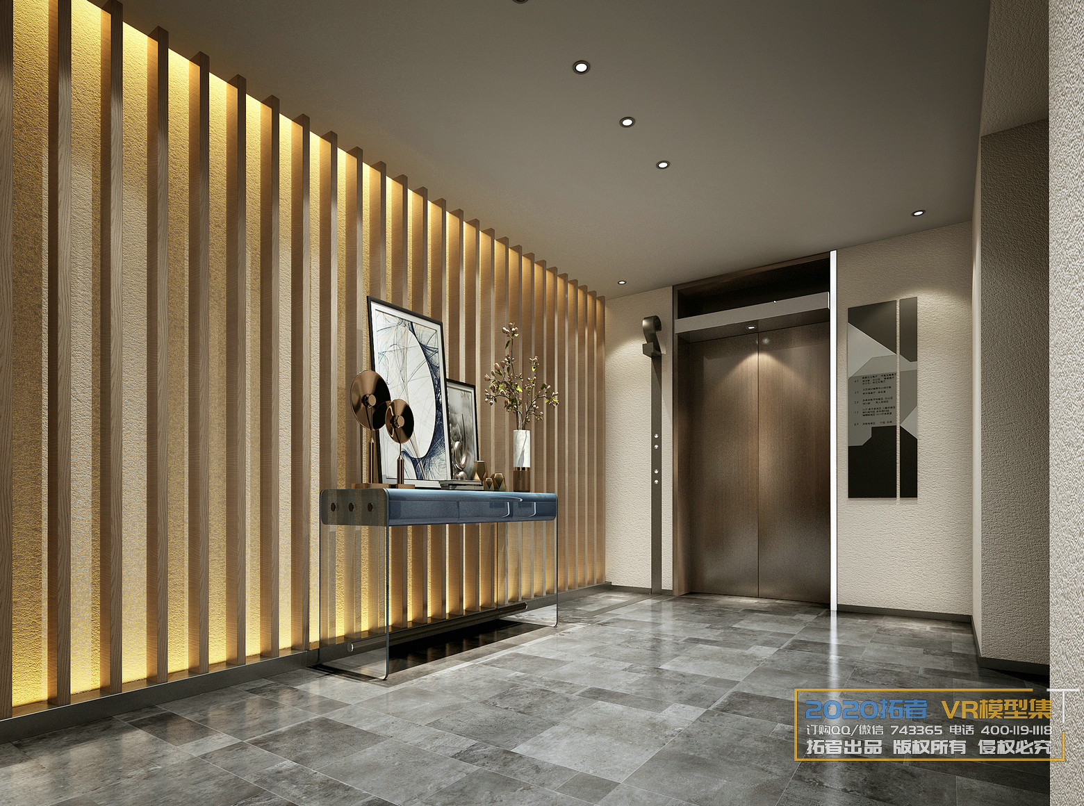 Extension Interior 20 – 12 – ELEVATOR & CORRIDOR – 27 - thumbnail 1