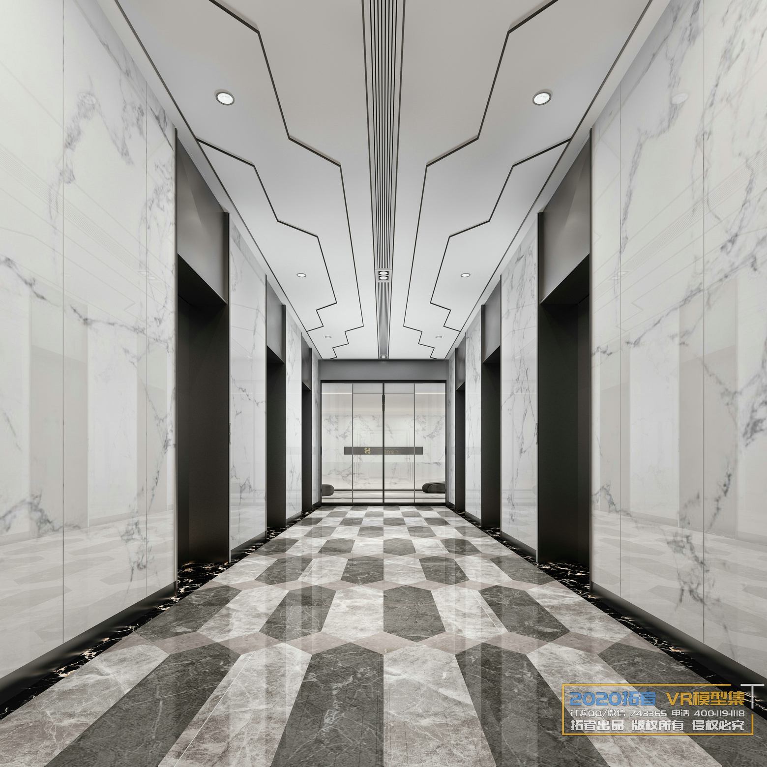 Extension Interior 20 – 12 – ELEVATOR & CORRIDOR – 42 - thumbnail 1