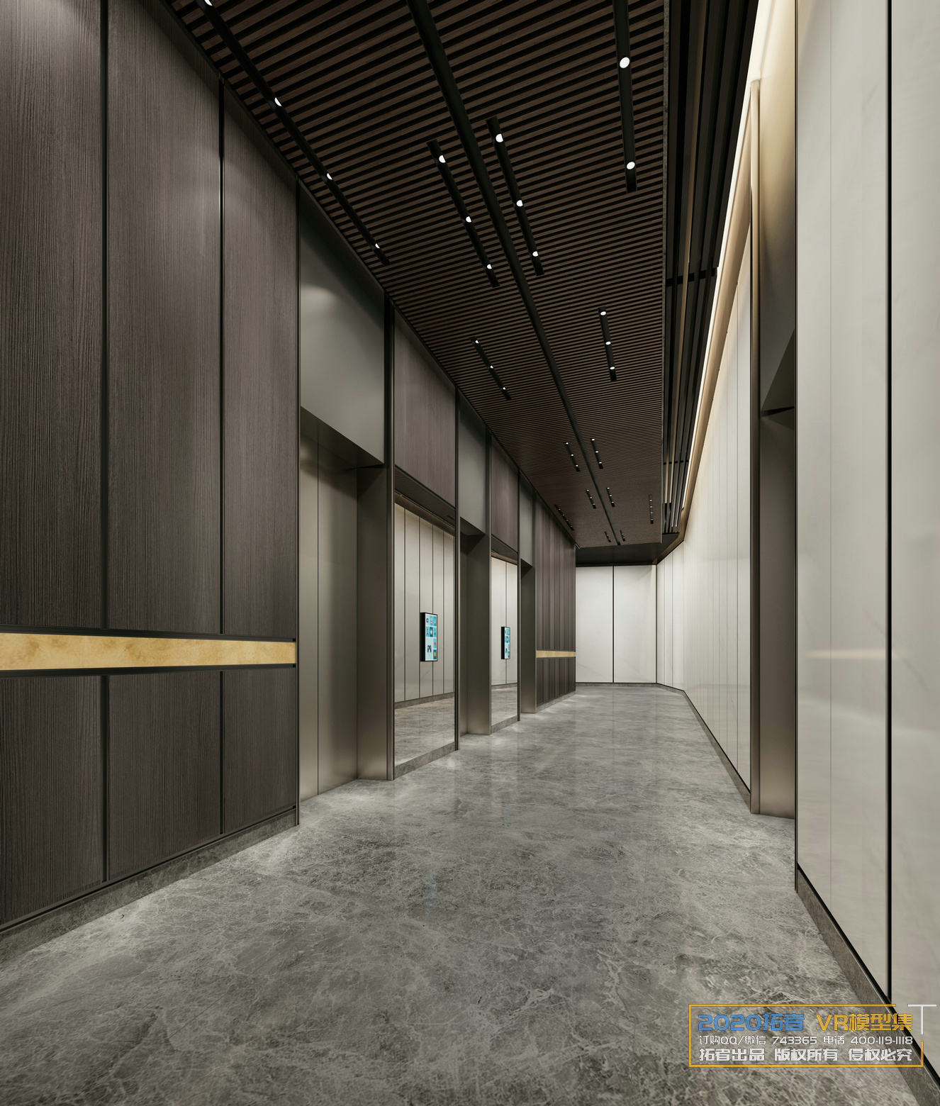 Extension Interior 20 – 12 – ELEVATOR & CORRIDOR – 44 - thumbnail 1