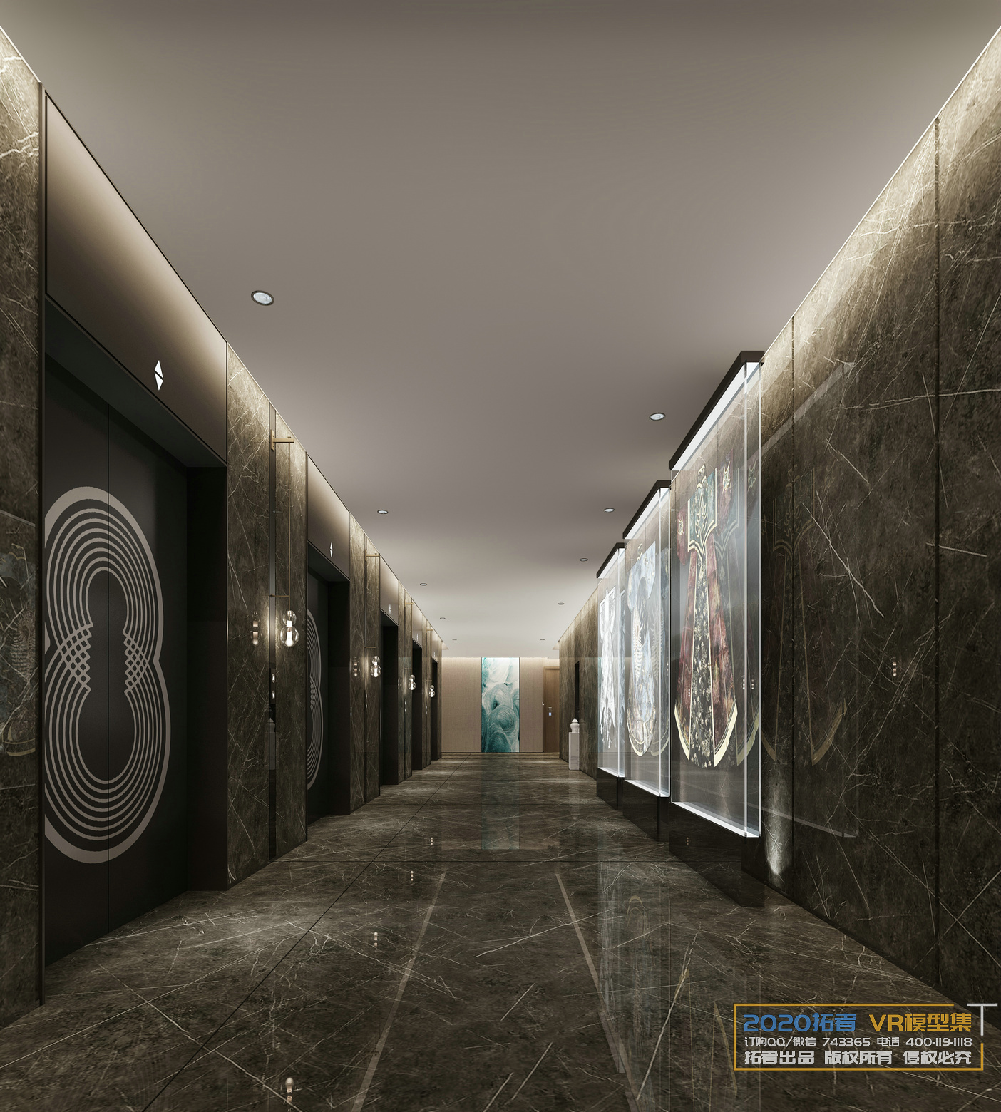 Extension Interior 20 – 12 – ELEVATOR & CORRIDOR – 45 - thumbnail 1