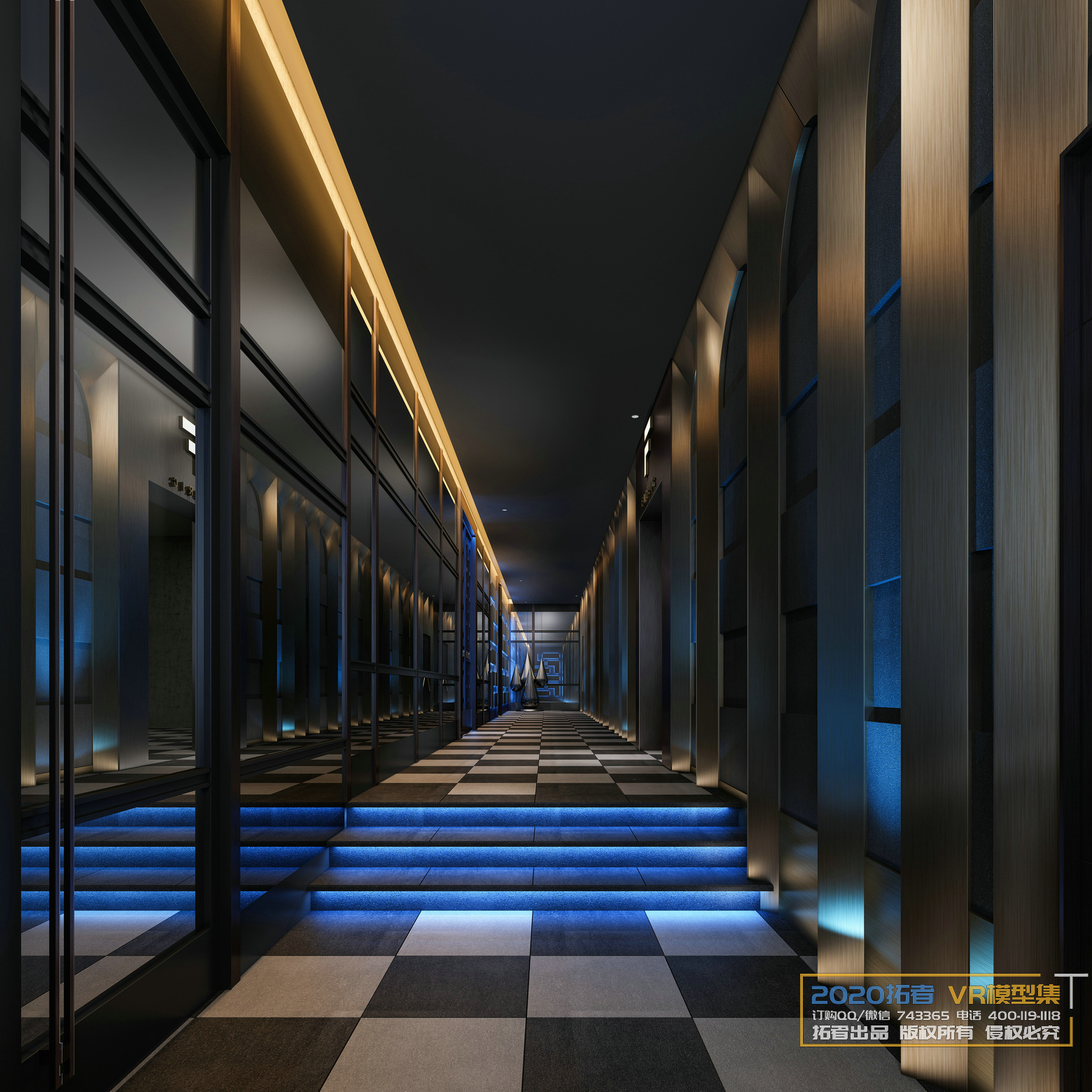 Extension Interior 20 – 12 – ELEVATOR & CORRIDOR – 51 - thumbnail 1