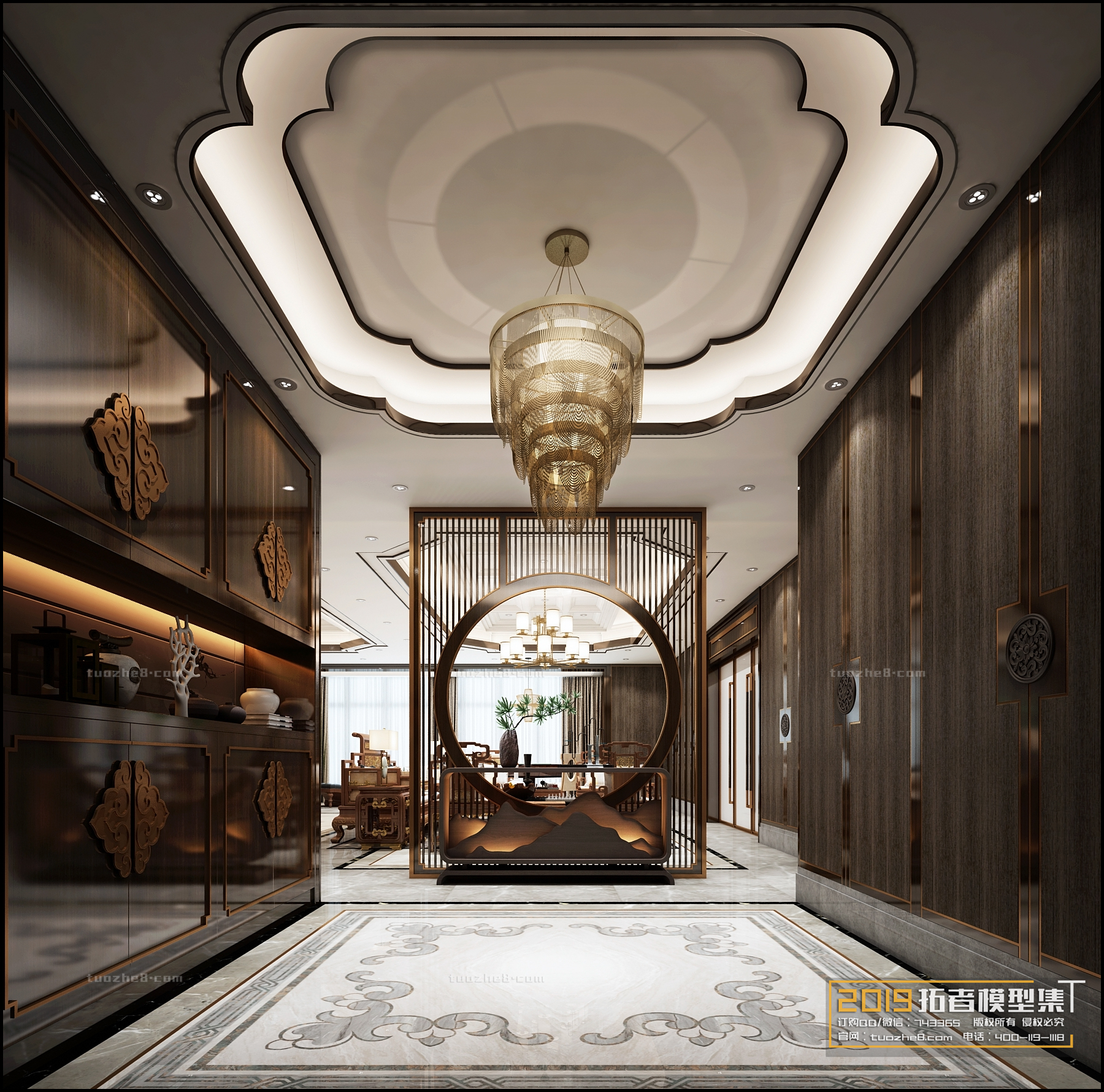 Extension Interior – CORRIDOR – 001 - thumbnail 1