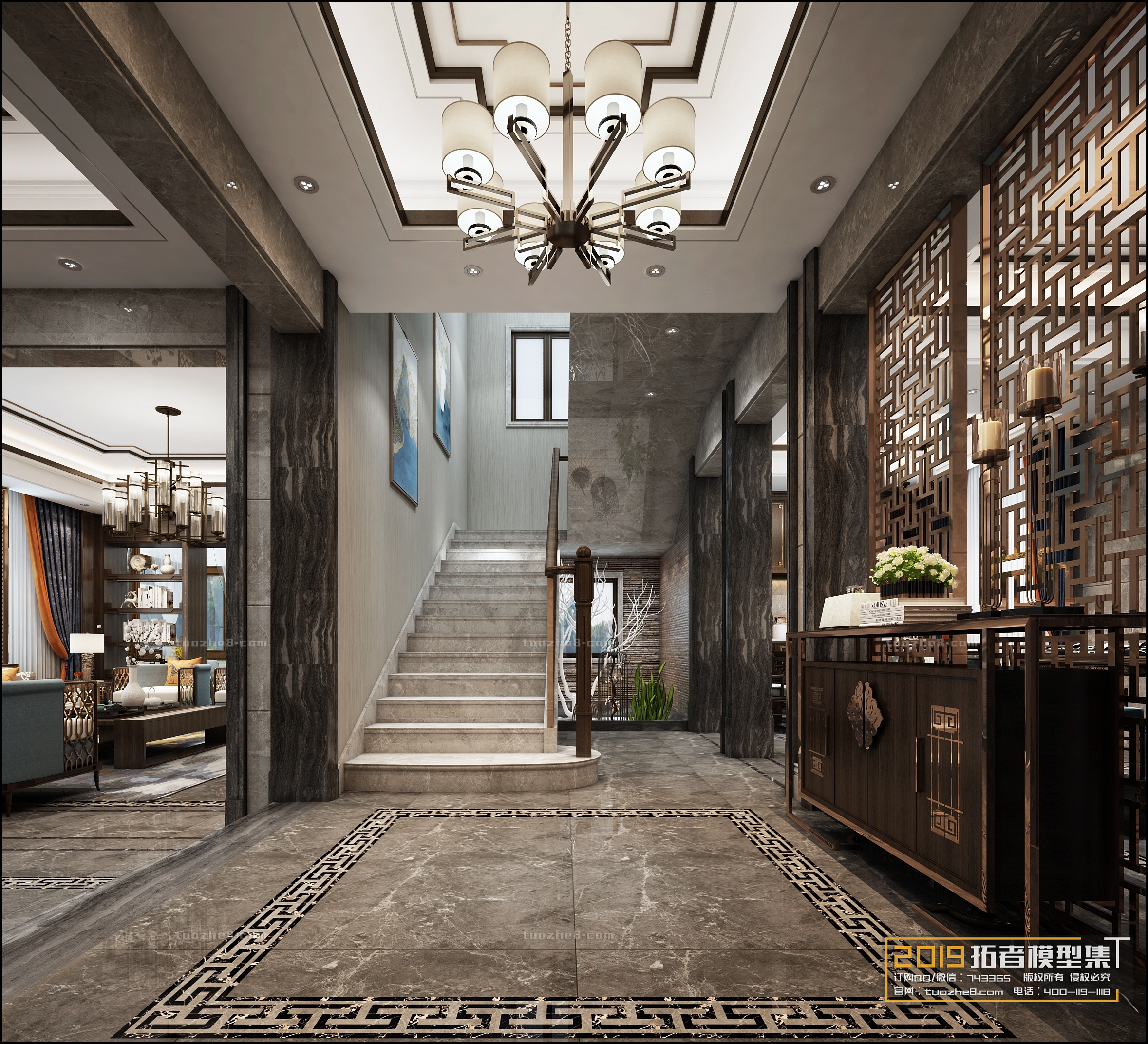 Extension Interior – CORRIDOR – 014 - thumbnail 1