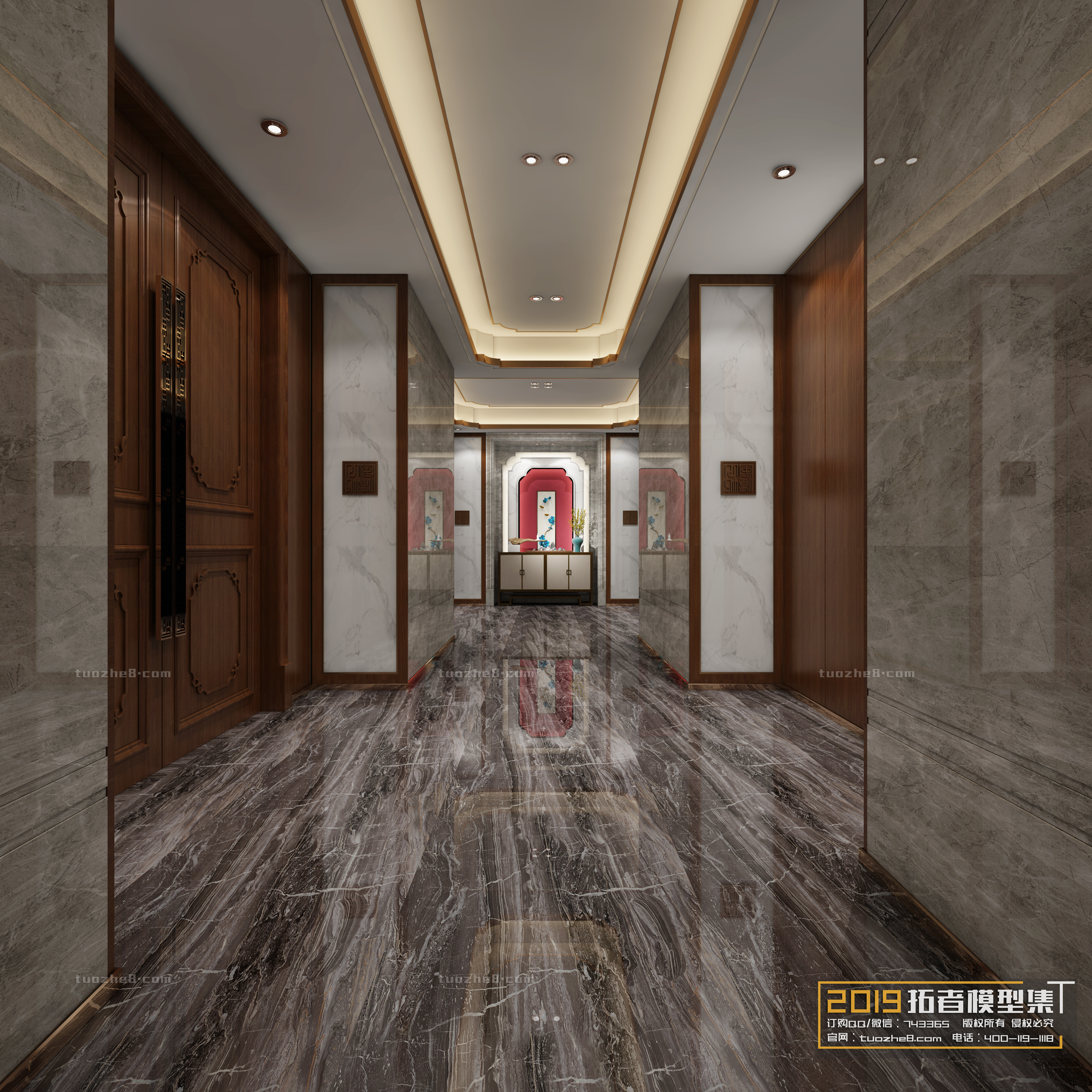 Extension Interior – CORRIDOR – 018 - thumbnail 1