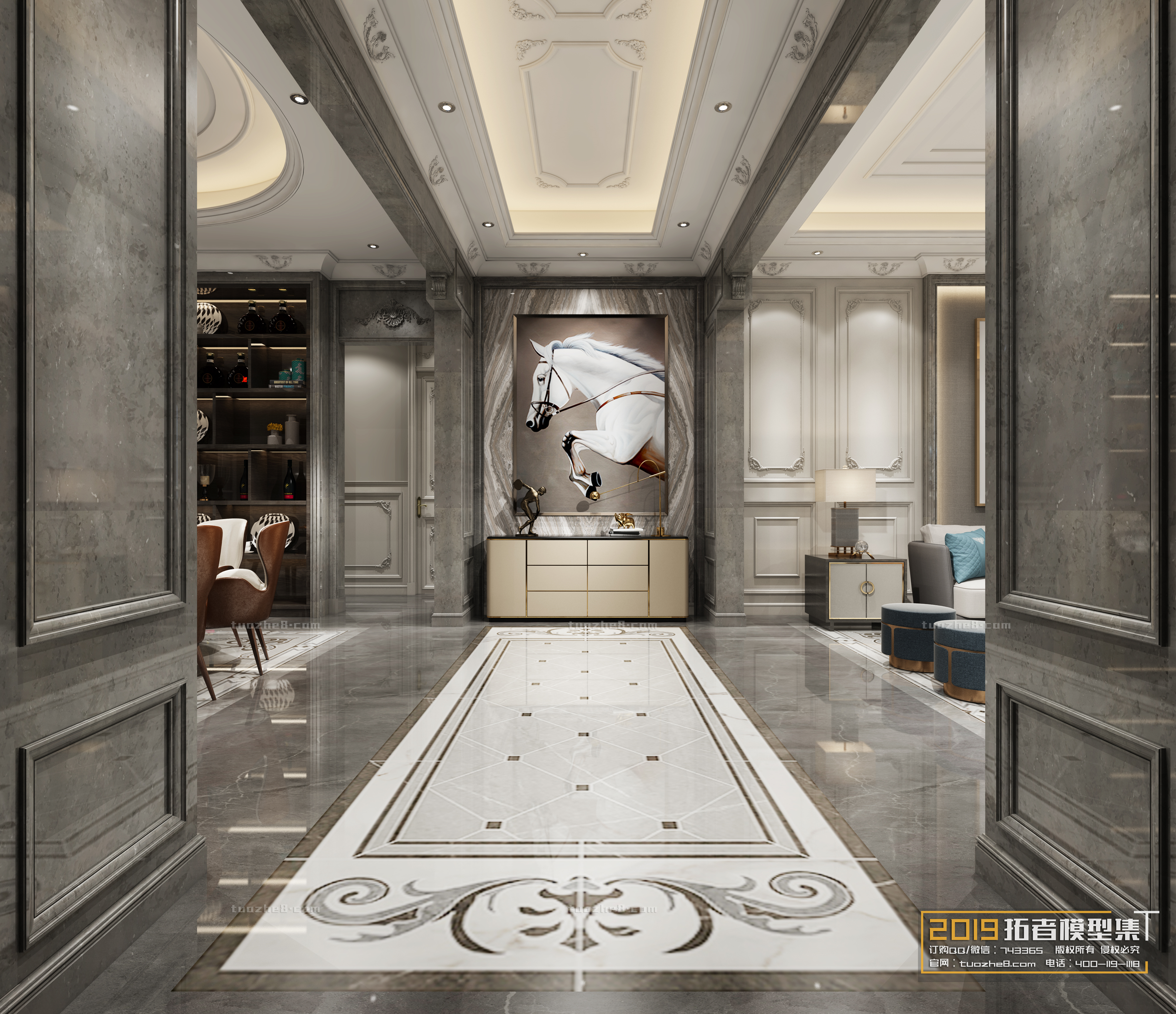 Extension Interior – CORRIDOR – 022 - thumbnail 1