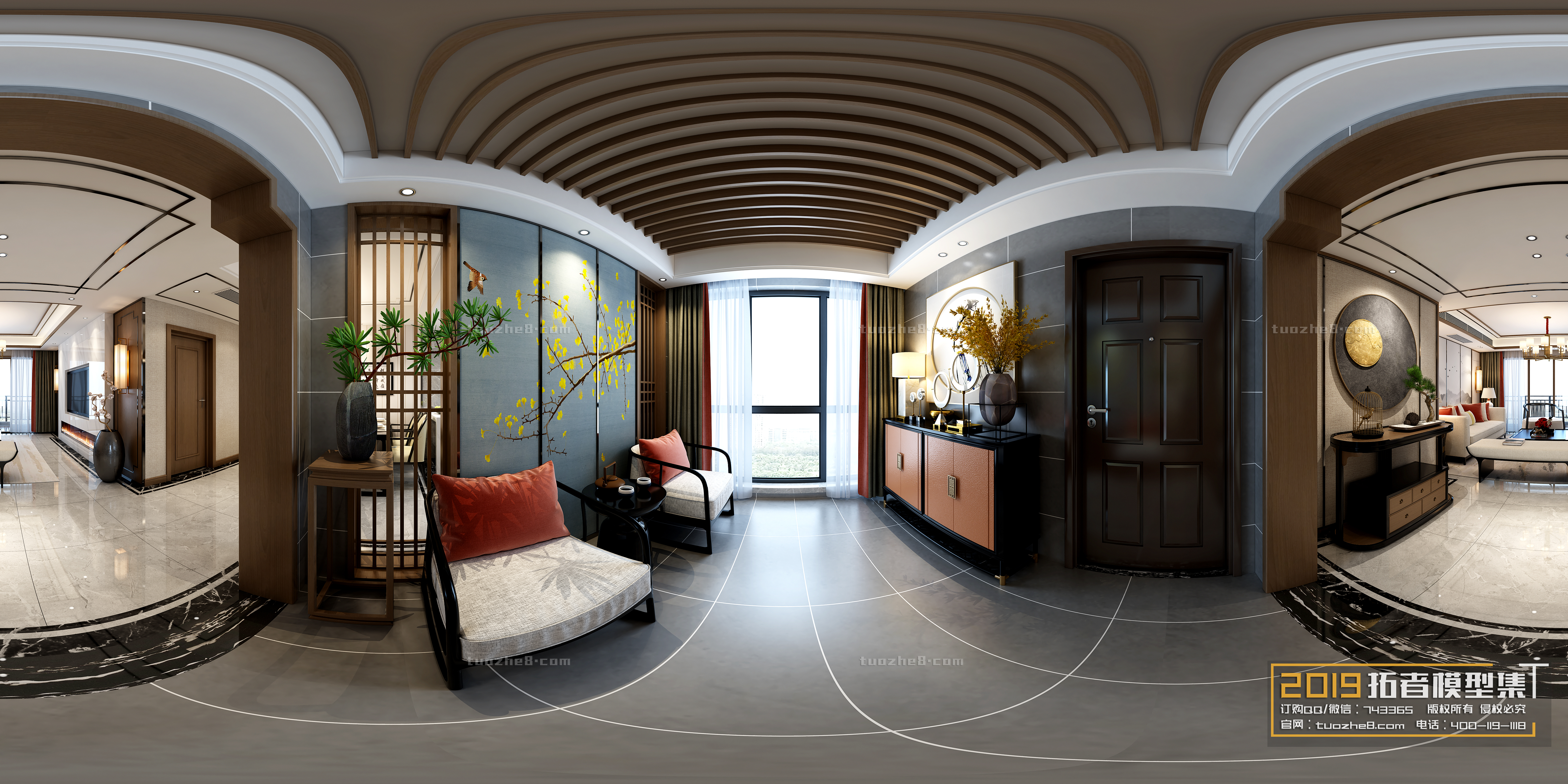 Extension Interior – CORRIDOR – 023 - thumbnail 1