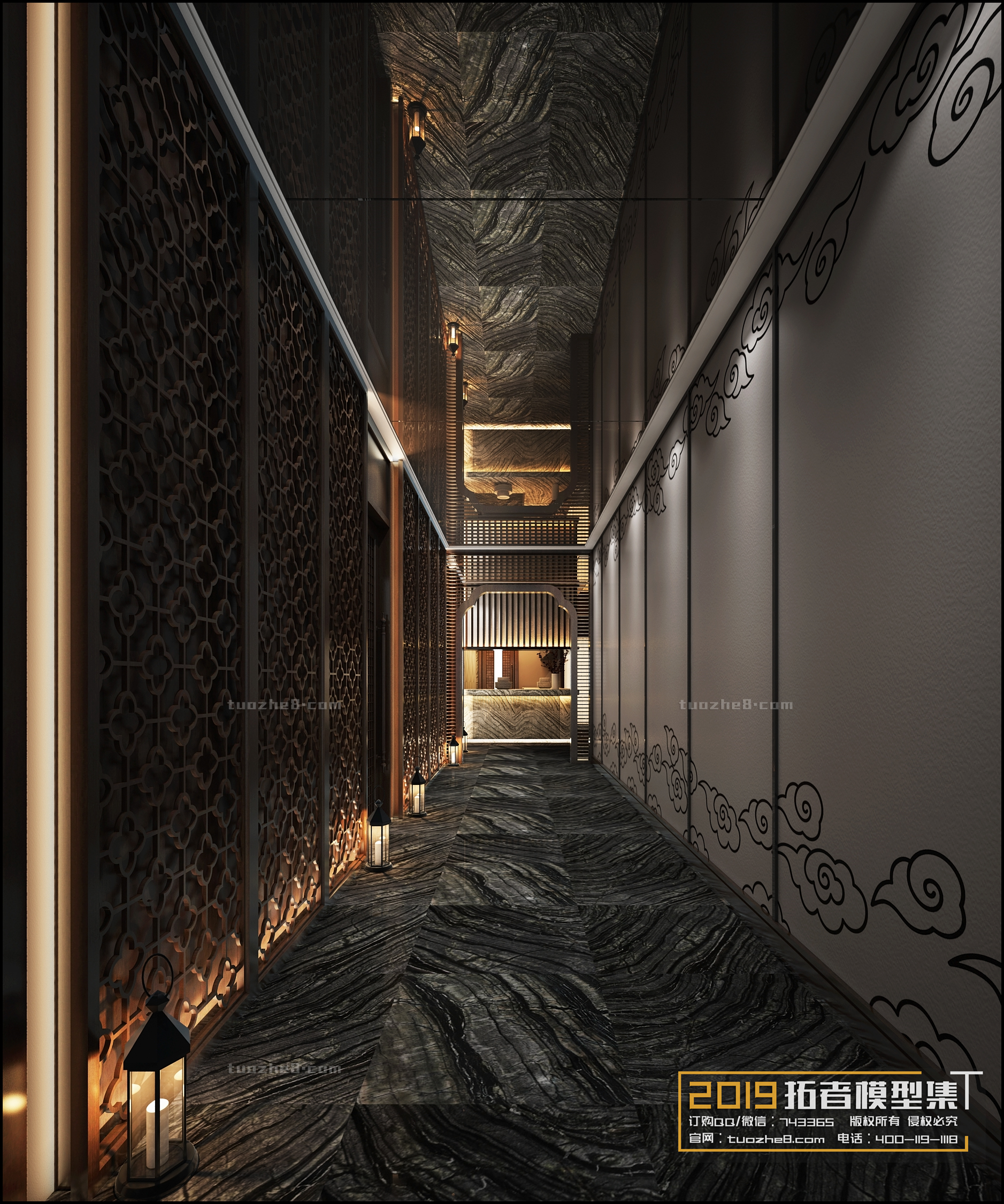 Extension Interior – CORRIDORS, ELEVATORS – 005 - thumbnail 1