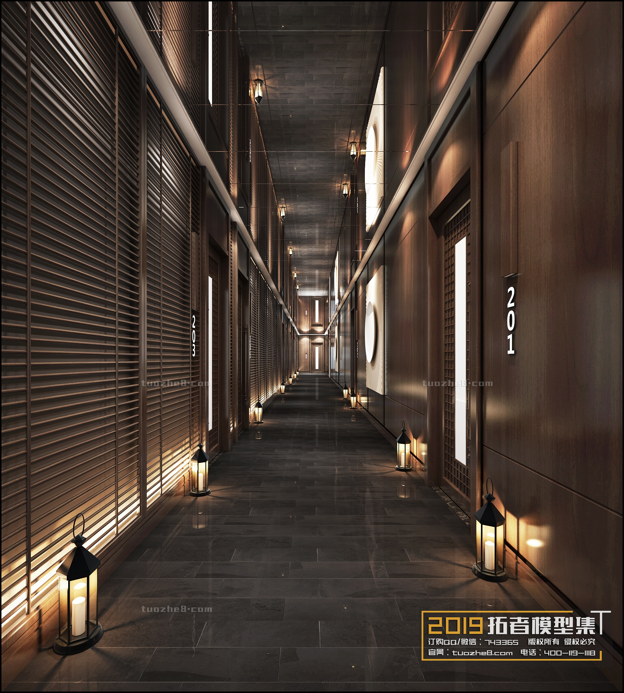 Extension Interior – CORRIDORS, ELEVATORS – 006 - thumbnail 1