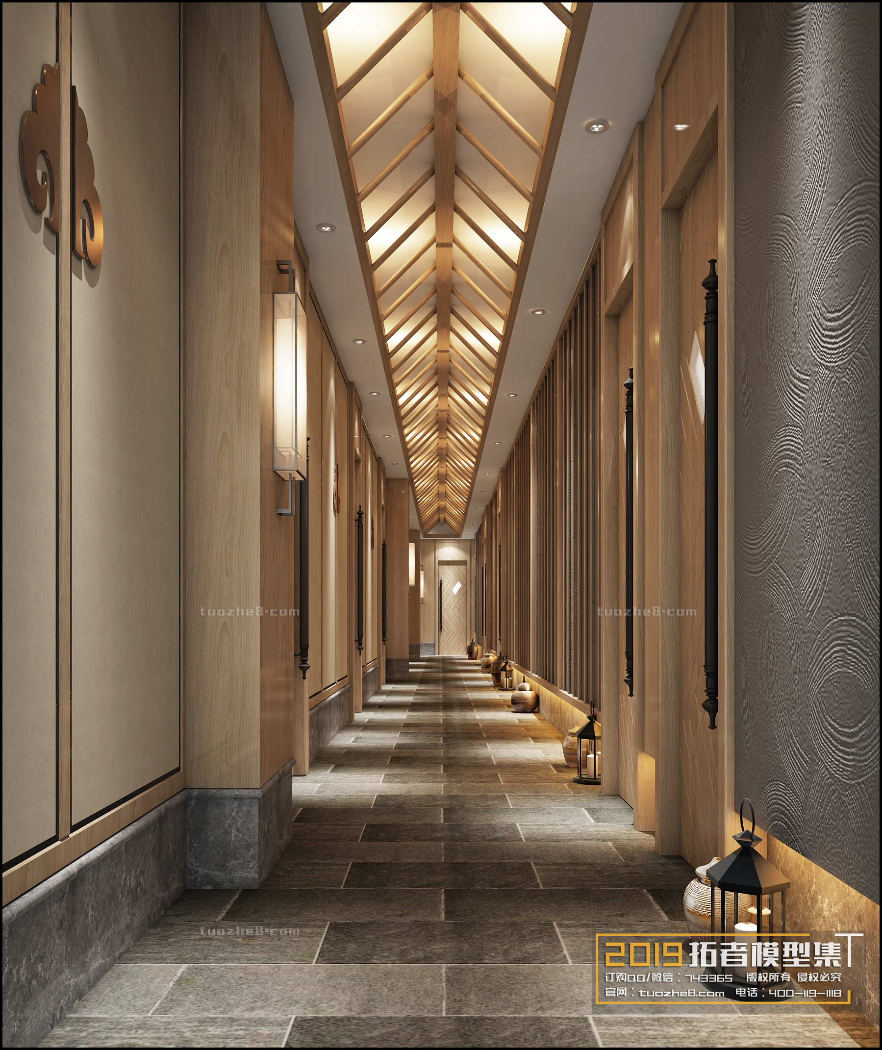 Extension Interior – CORRIDORS, ELEVATORS – 008 - thumbnail 1