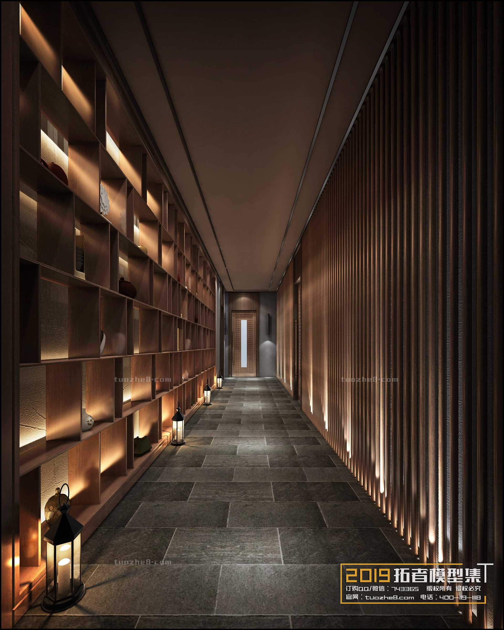 Extension Interior – CORRIDORS, ELEVATORS – 011 - thumbnail 1