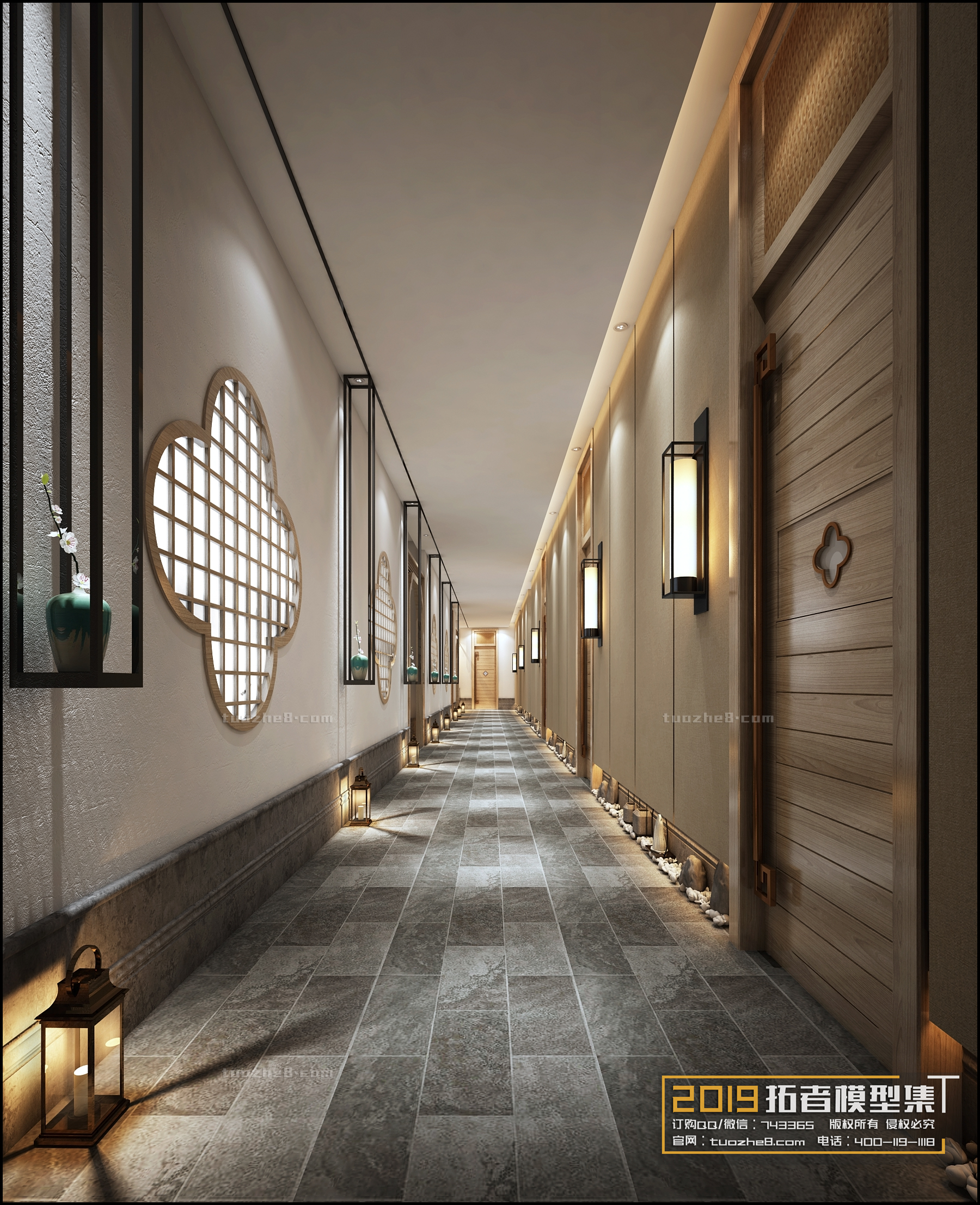 Extension Interior – CORRIDORS, ELEVATORS – 013 - thumbnail 1