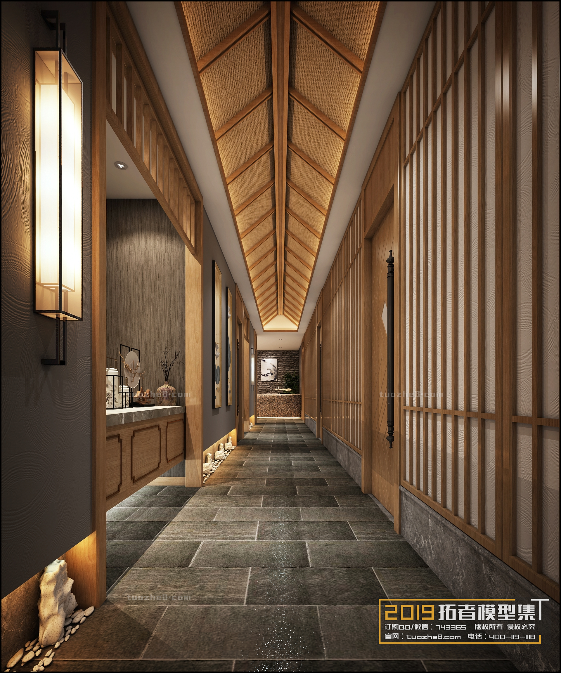 Extension Interior – CORRIDORS, ELEVATORS – 016 - thumbnail 1