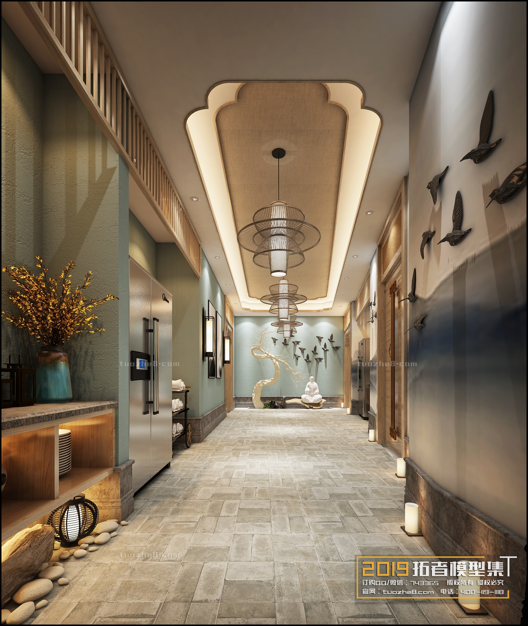 Extension Interior – CORRIDORS, ELEVATORS – 020 - thumbnail 1