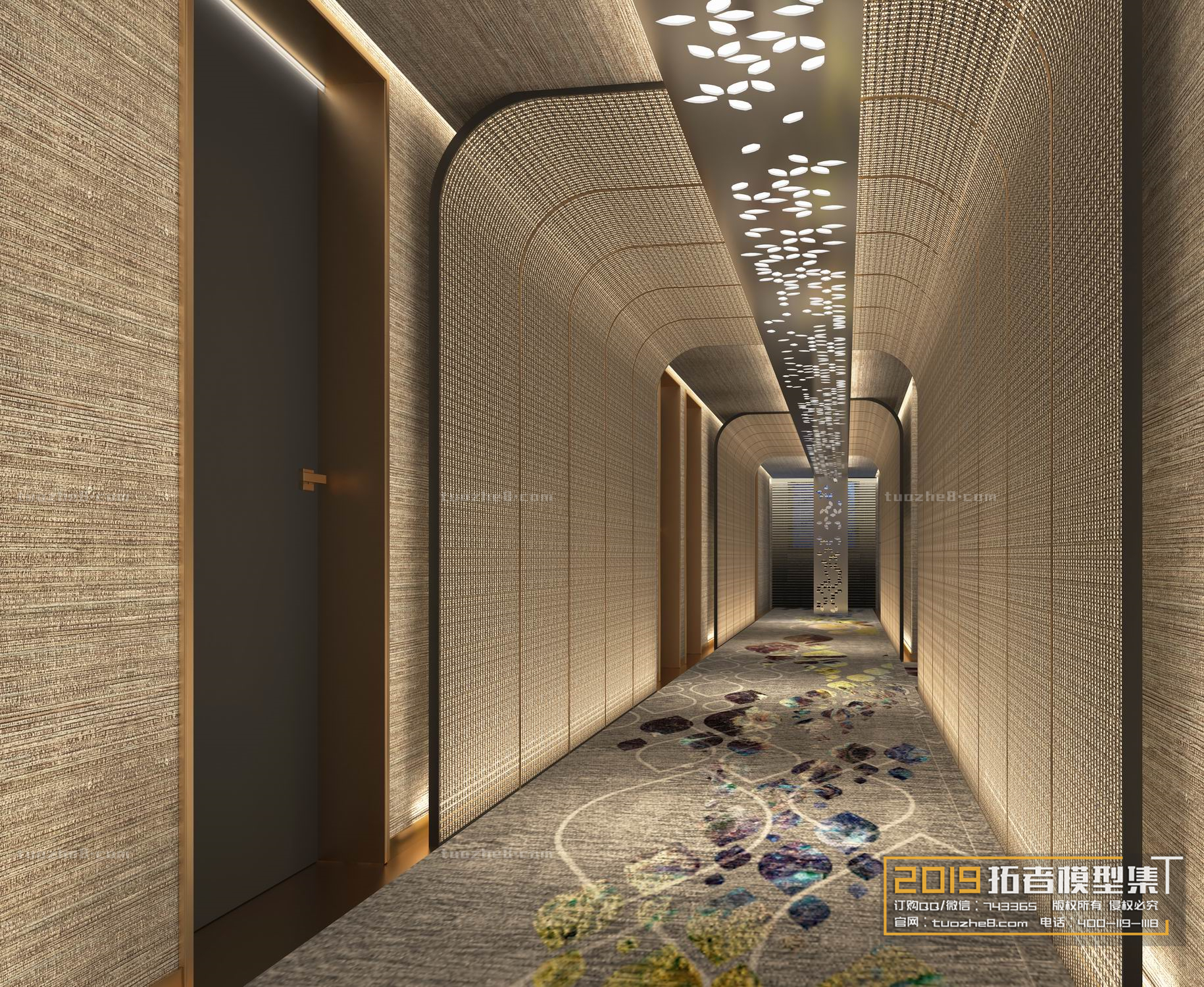 Extension Interior – CORRIDORS, ELEVATORS – 026 - thumbnail 1