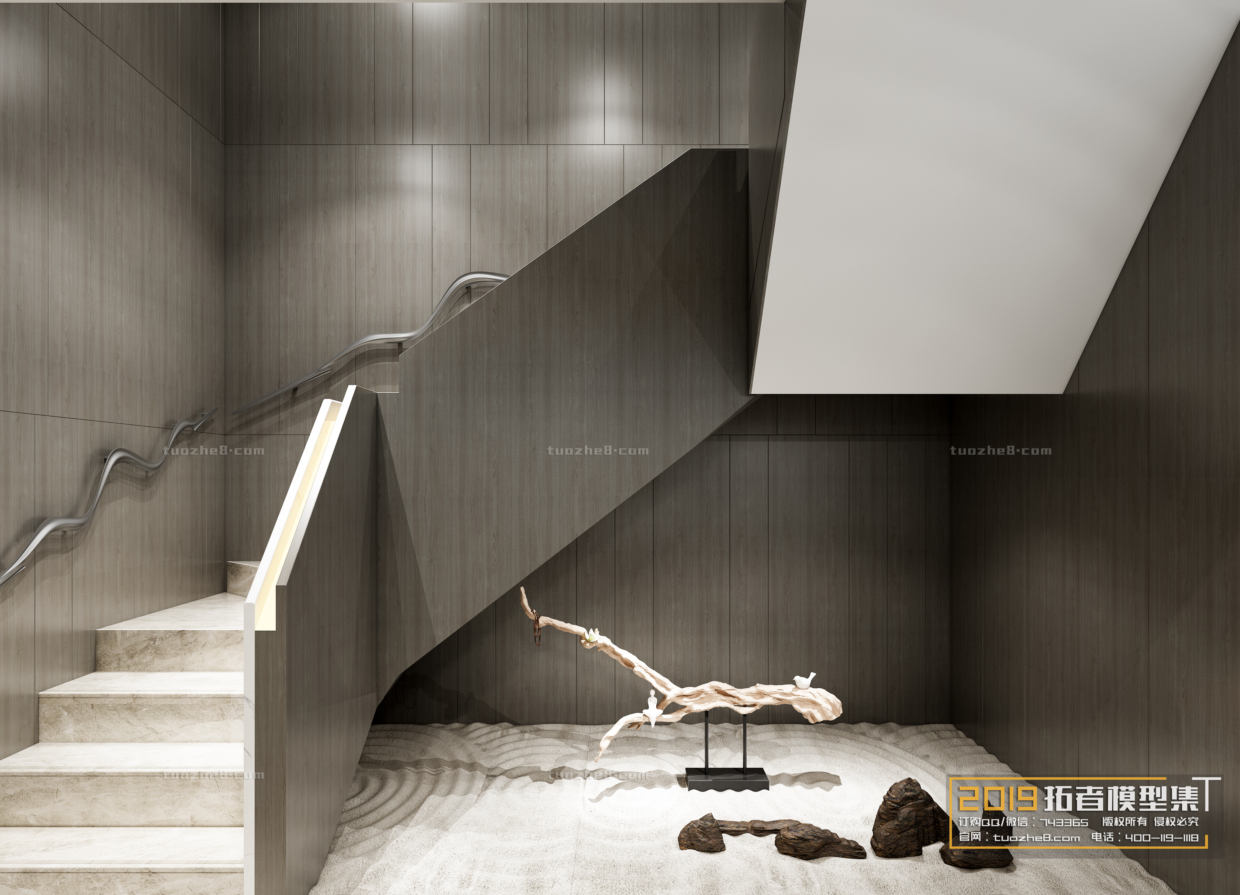 Extension Interior – CORRIDORS, ELEVATORS – 032 - thumbnail 1