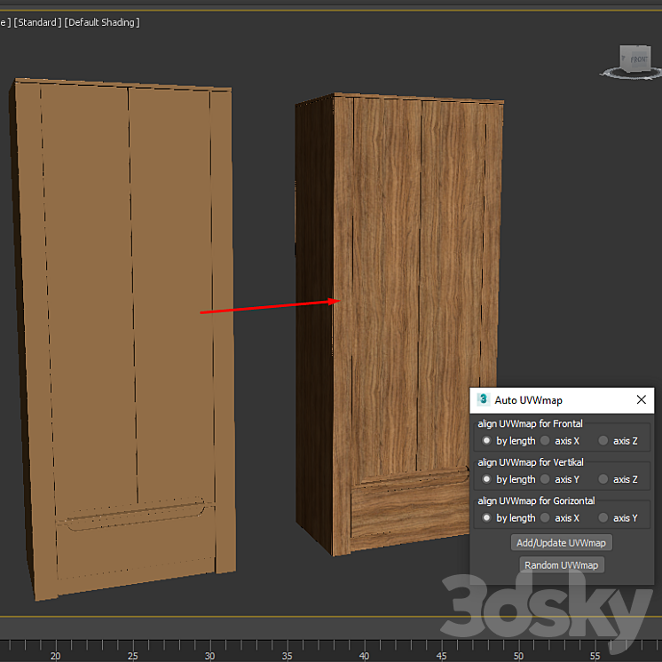 Auto UVWmap 3DS Max Model - thumbnail 1