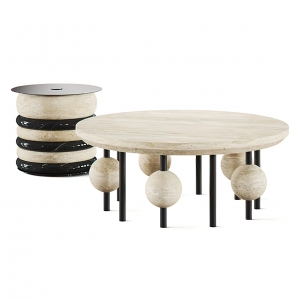 Tea Table – Japan – Chinese Table – 3D Model – 034 - thumbnail 1