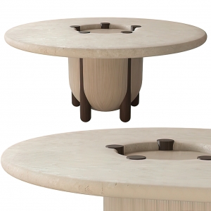 Tea Table – Japan – Chinese Table – 3D Model – 055 - thumbnail 1