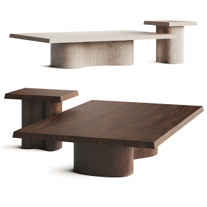 Tea Table – Japan – Chinese Table – 3D Model – 057 - thumbnail 1