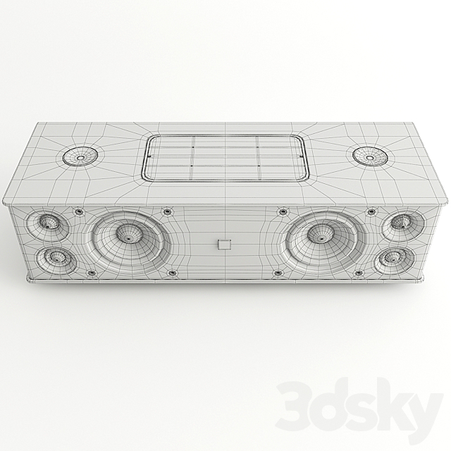 Acoustics JBL Authentics L16 3ds Max - thumbnail 3