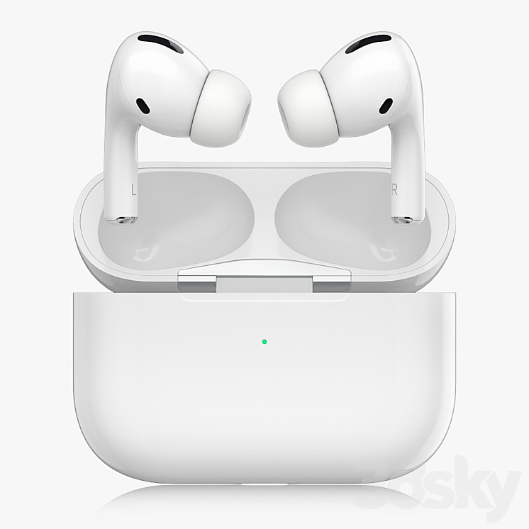 AirPods Pro 3DS Max - thumbnail 1