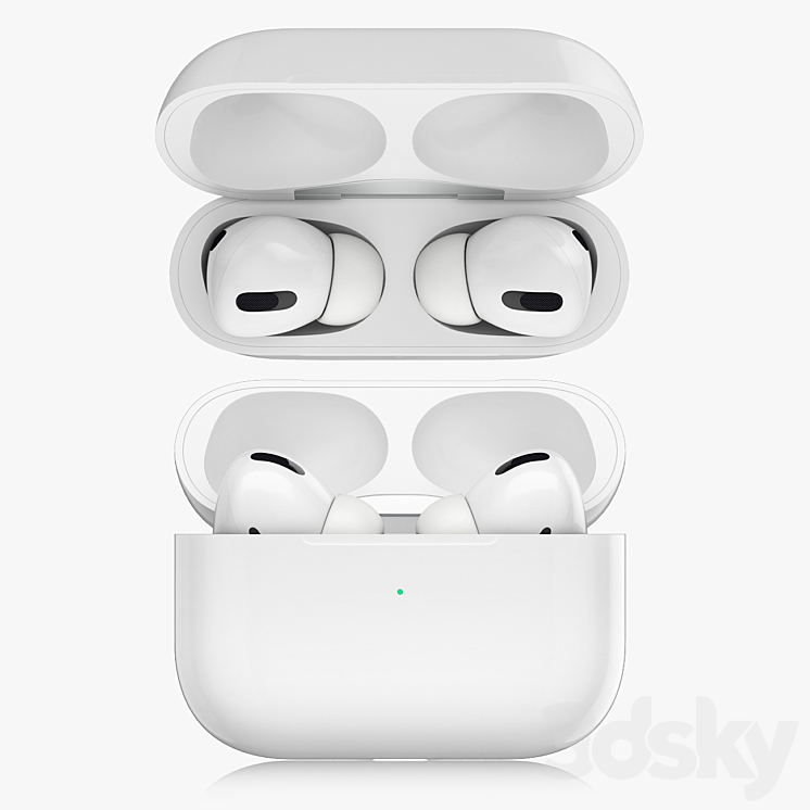 AirPods Pro 3DS Max - thumbnail 2