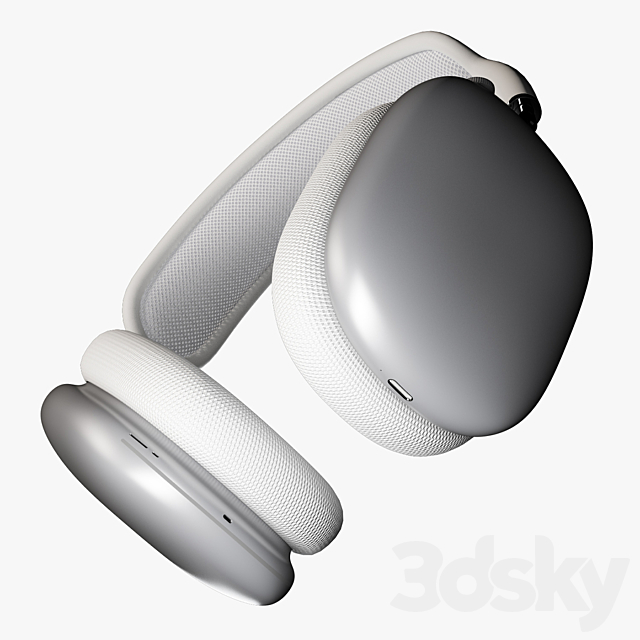 Apple airpods max 3DSMax File - thumbnail 4