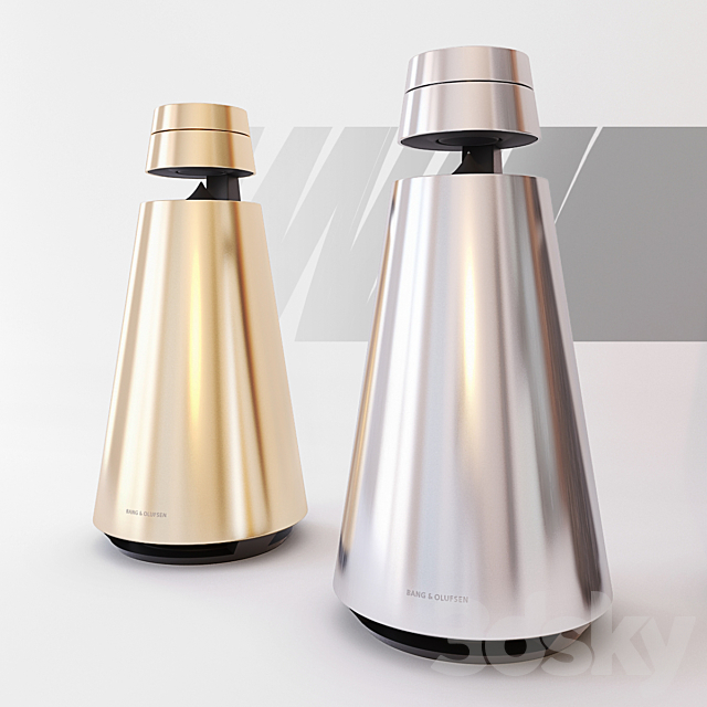 Bang and Olusfen speaker 3DS Max Model - thumbnail 2