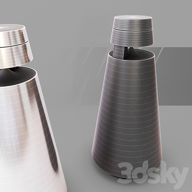 Bang and Olusfen speaker 3DS Max Model - thumbnail 3