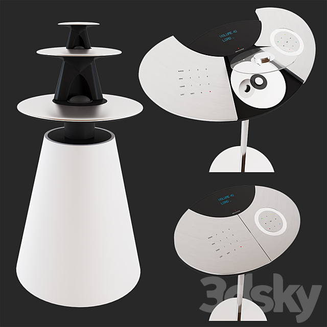 Bang & Olufsen – BeoLab 5 and BeoCenter 2 set 3DSMax File - thumbnail 2