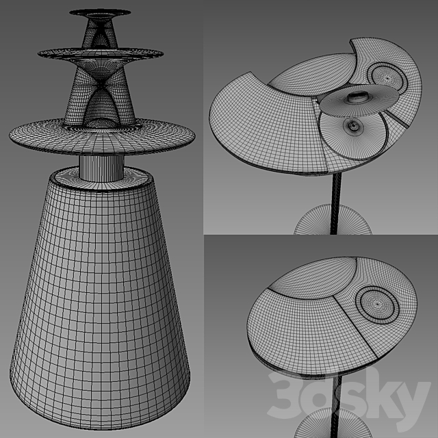 Bang & Olufsen – BeoLab 5 and BeoCenter 2 set 3DSMax File - thumbnail 3