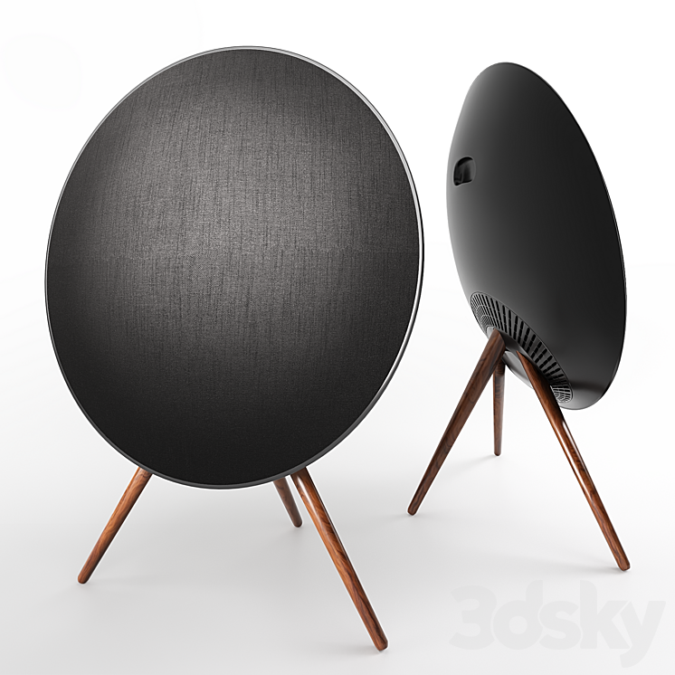 Bang & Olufsen BeoPlay A9 speaker system 3DS Max - thumbnail 1