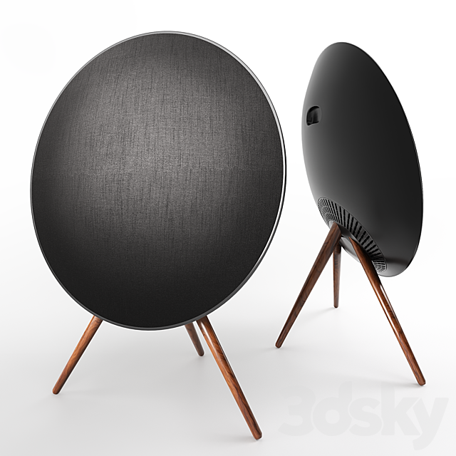 Bang & Olufsen BeoPlay A9 speaker system 3DSMax File - thumbnail 1