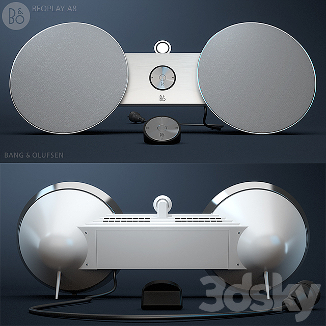 Beoplay A8 by Bang and Olufsen 3DSMax File - thumbnail 1