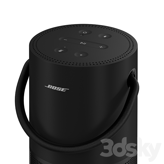 Bose Portable Home Speaker 3DS Max Model - thumbnail 3