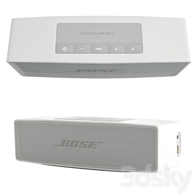 Bose SoundLink Mini II 3DS Max Model - thumbnail 2