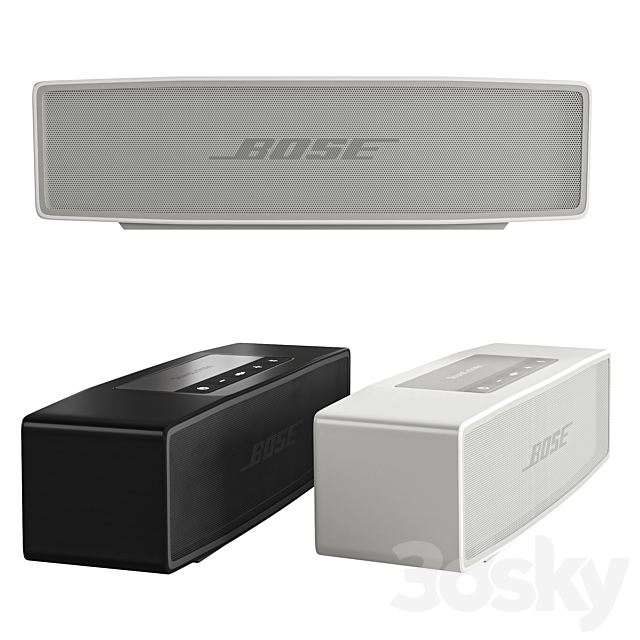 Bose SoundLink Mini II 3DS Max Model - thumbnail 5