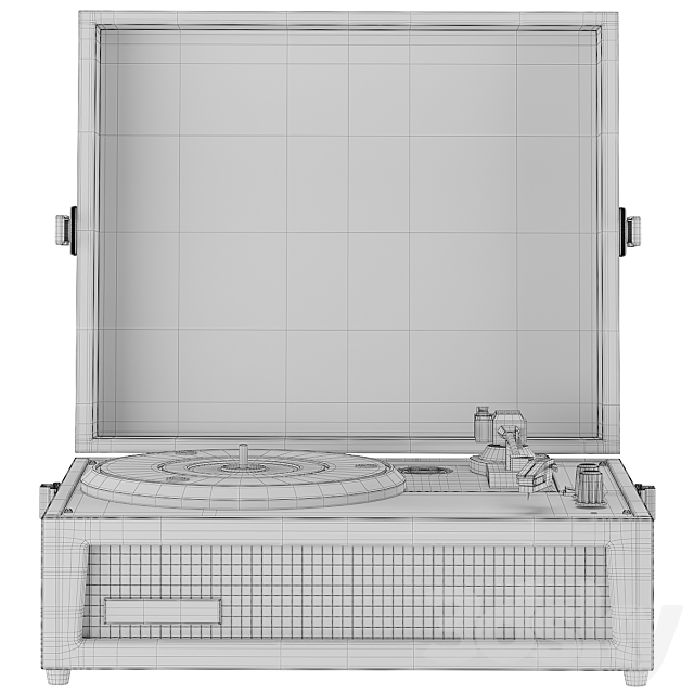 Crosley Voyager CR8017A-GY4 3DSMax File - thumbnail 5