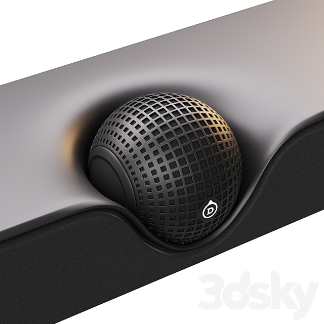 Devialet Dione | Soundbar 3DSMax File - thumbnail 3