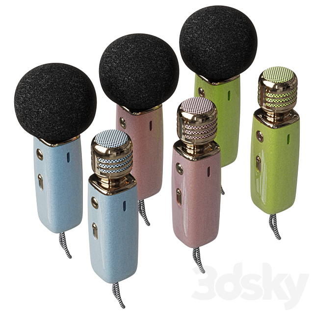 Divoom Ditoo Mic 3DS Max Model - thumbnail 6