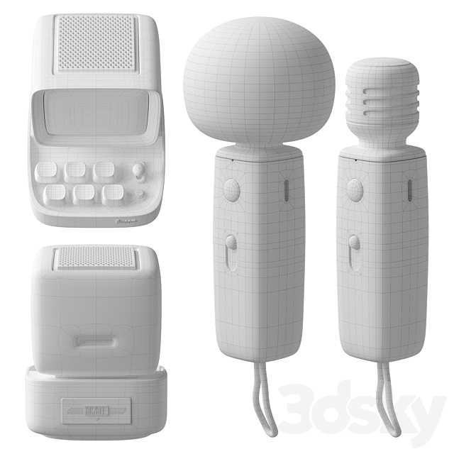 Divoom Ditoo Mic 3DS Max Model - thumbnail 7