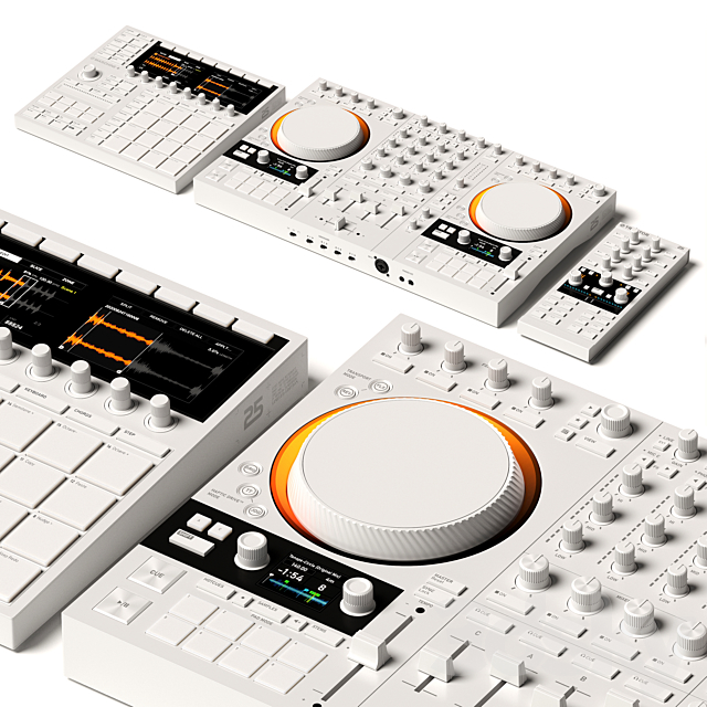 DJ Controllers Native Instruments 3ds Max - thumbnail 1