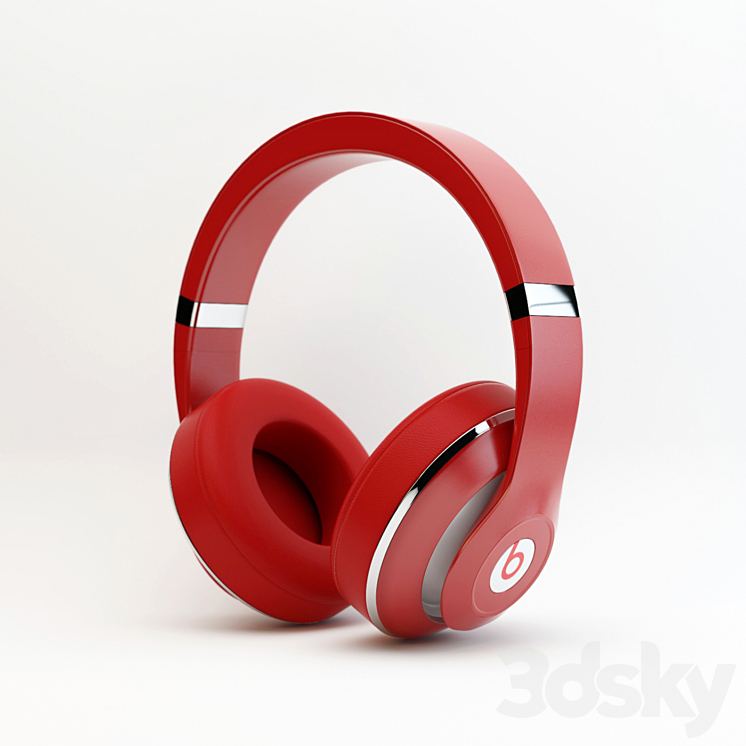 Dr. Dre Studio Headphones 3DS Max - thumbnail 1