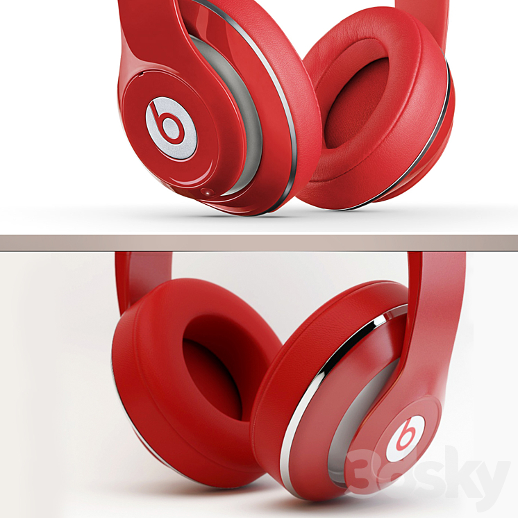 Dr. Dre Studio Headphones 3DS Max - thumbnail 2