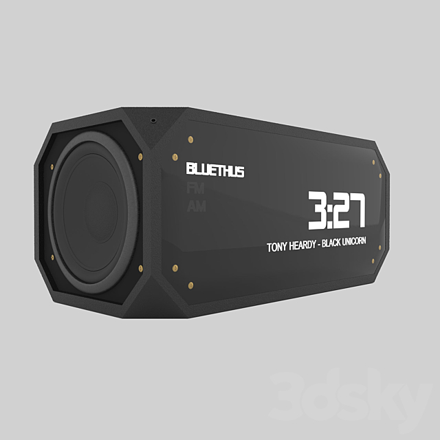 Electronic alarm clock 3DSMax File - thumbnail 1