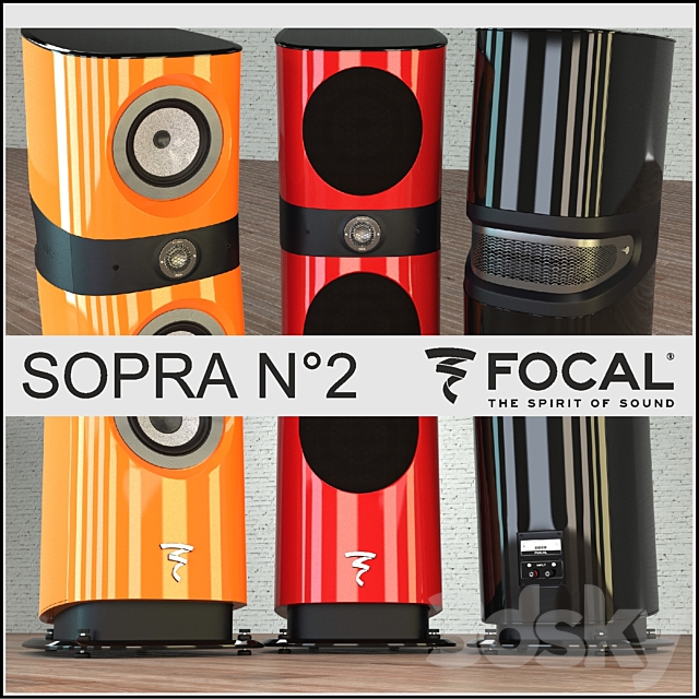 Focal Sopra №2 3ds Max - thumbnail 3