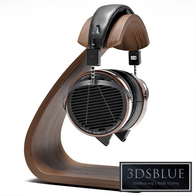 Headphones Audeze LCD-2 3DS Max - thumbnail 3